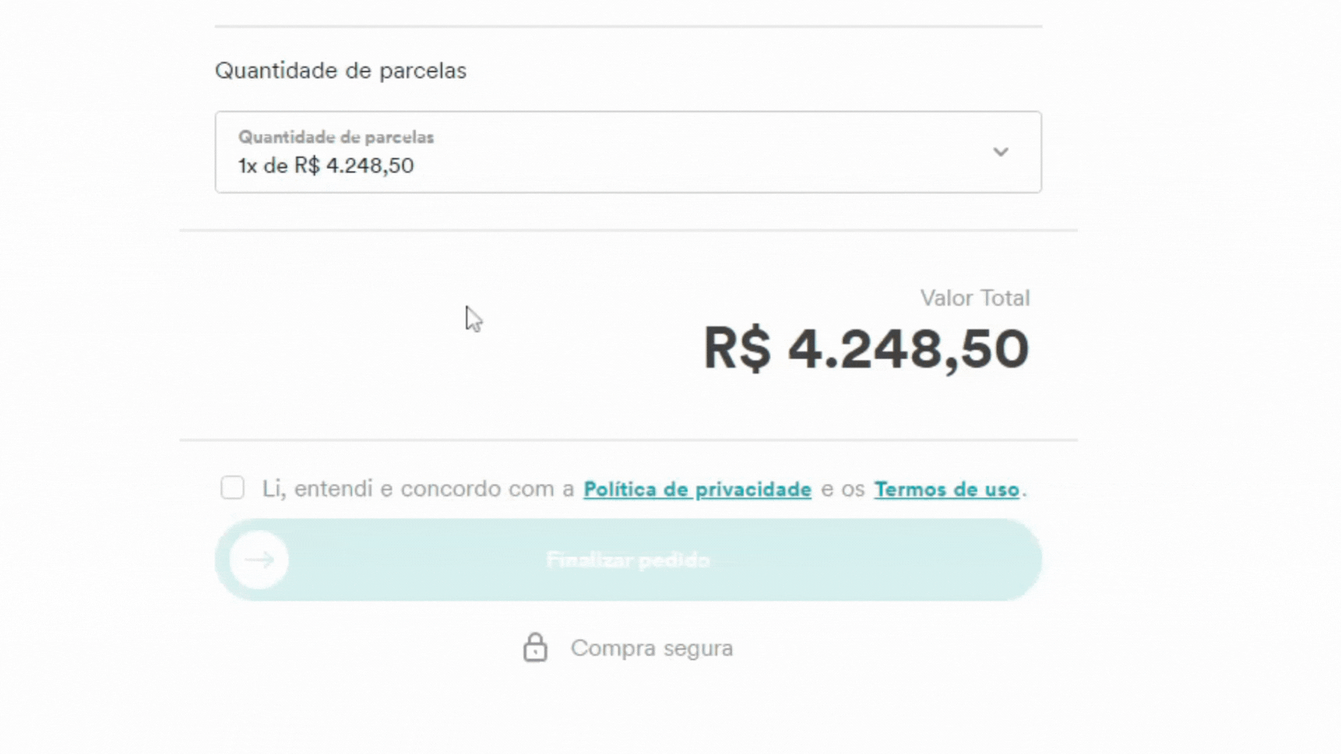 Cartão de crédito Estratégia